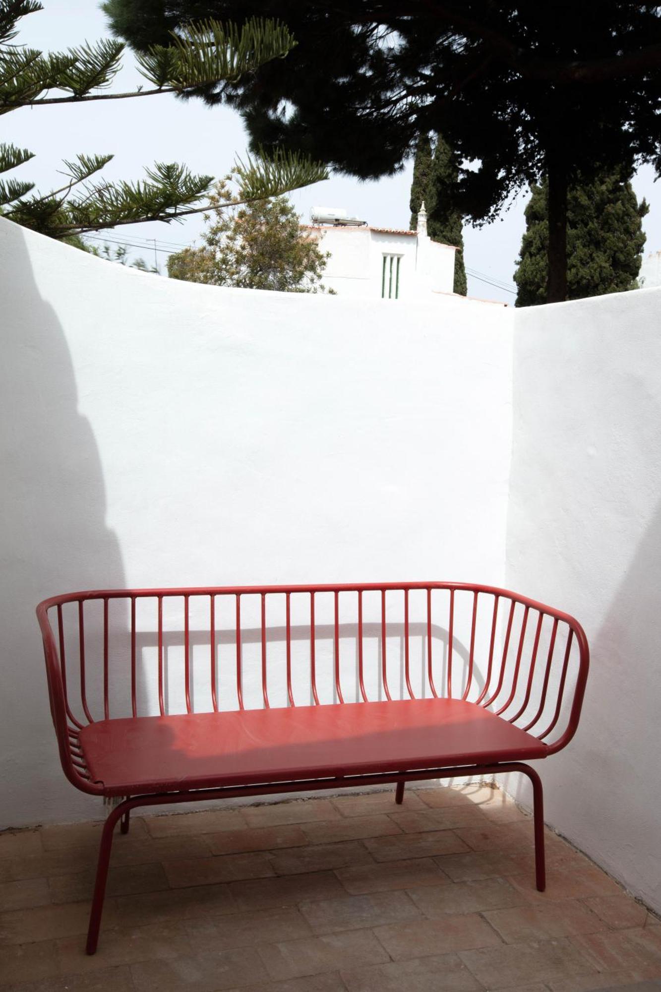 A Casa Da Porta Azul Hotel Porches  Bagian luar foto